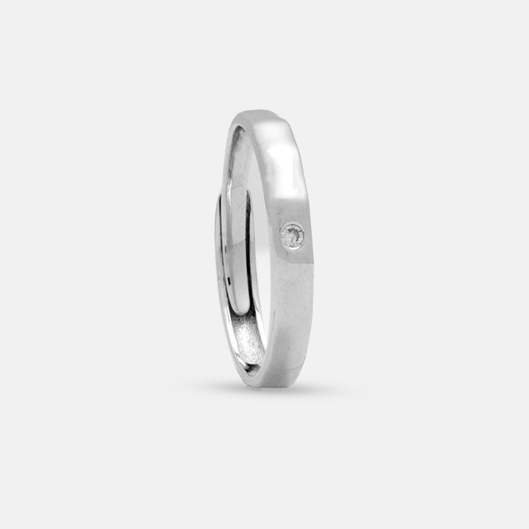 Sleek Promise Ring