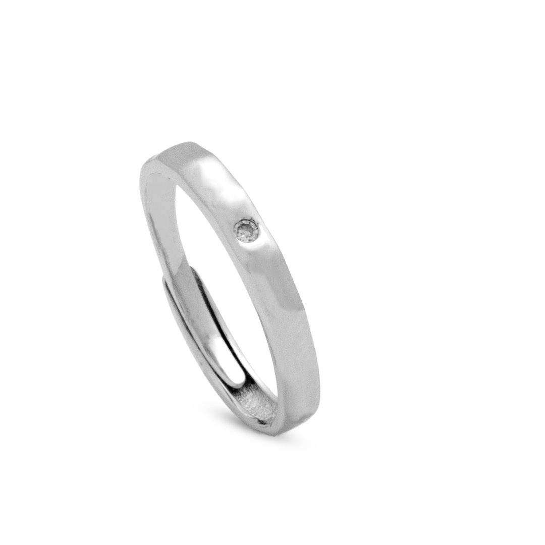 Sleek Promise Ring
