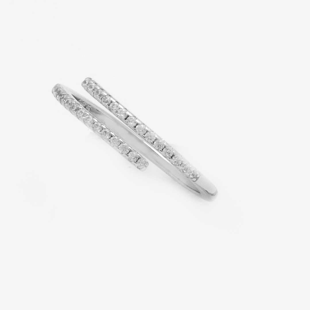 Aajiva Sakura Bloom 925 Sterling Silver Solitaire Ring
