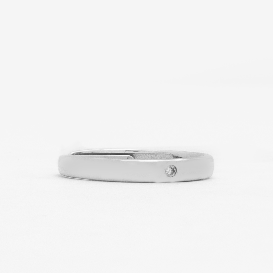 Sleek Promise Ring
