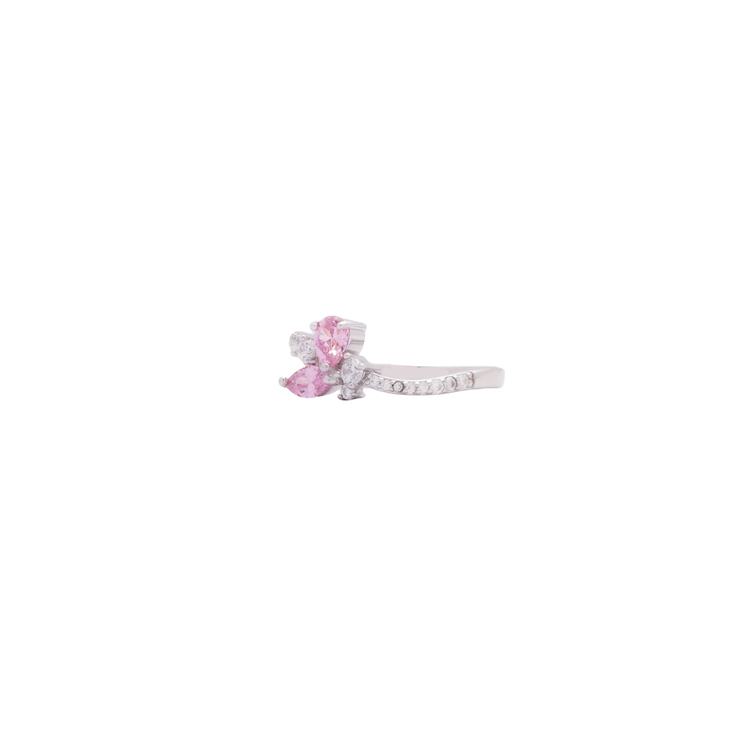 Blush Petal Marquise & Pear Ring