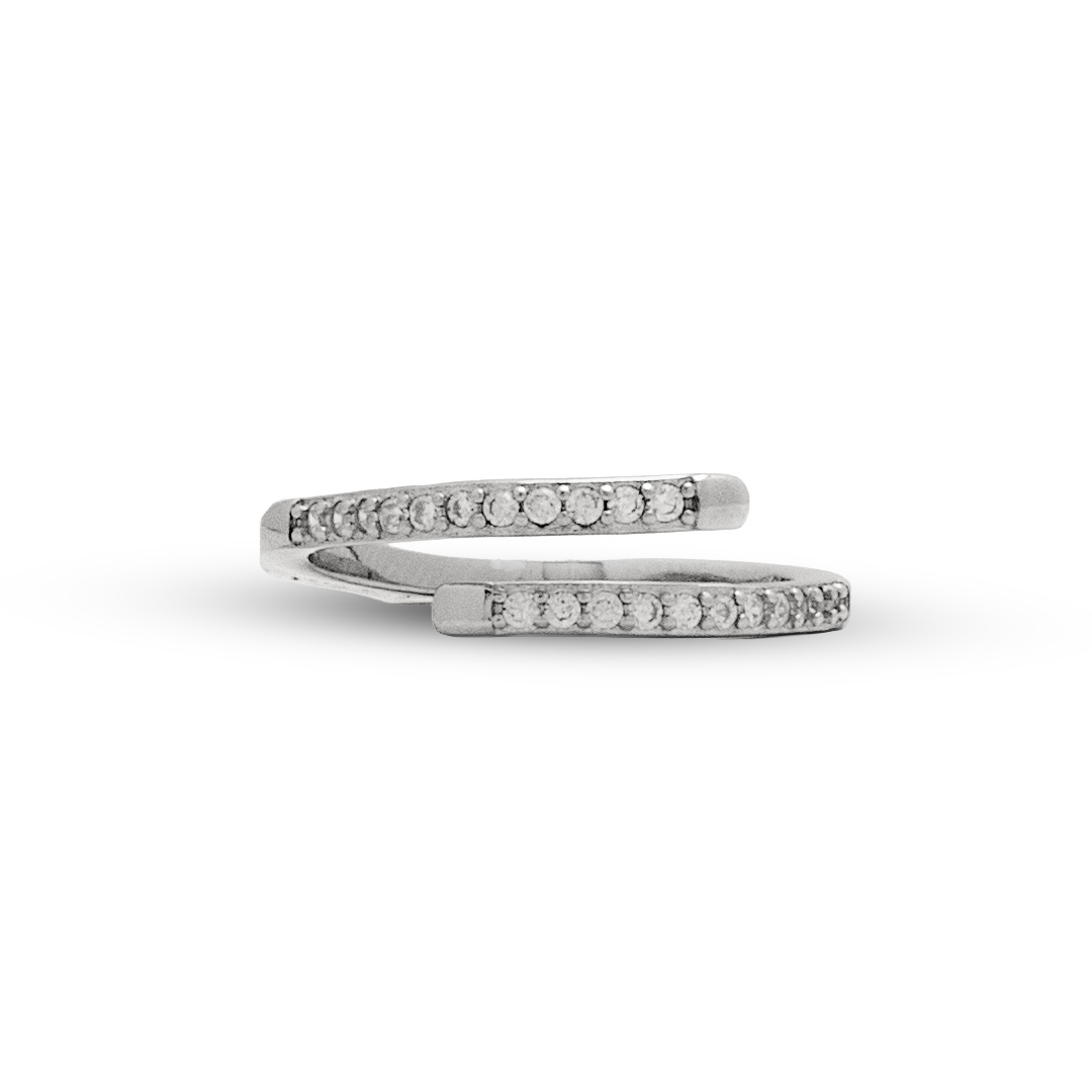 Minimalist Open Wrap Eternity Ring