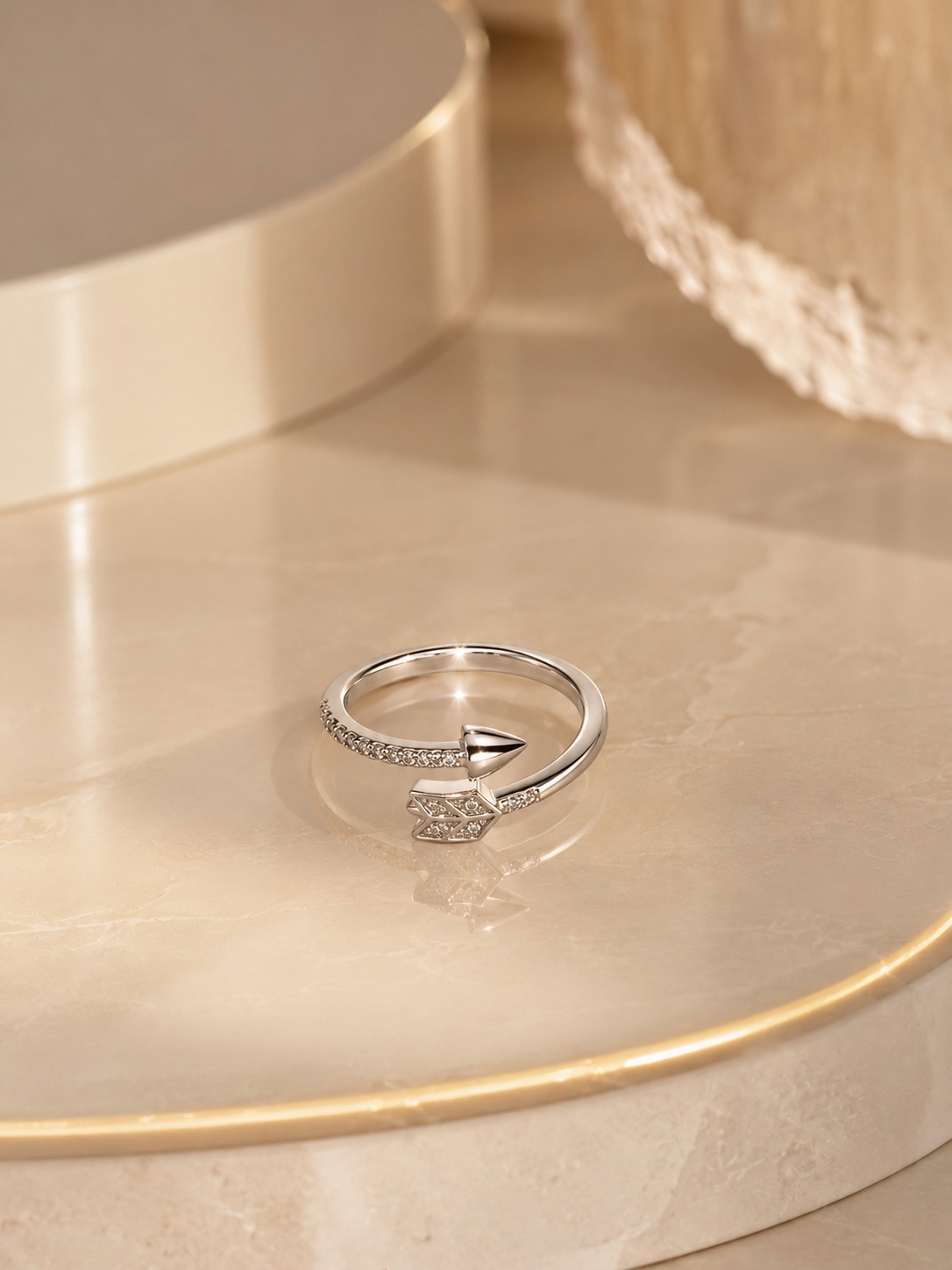 Arrow Wrap Open Ring