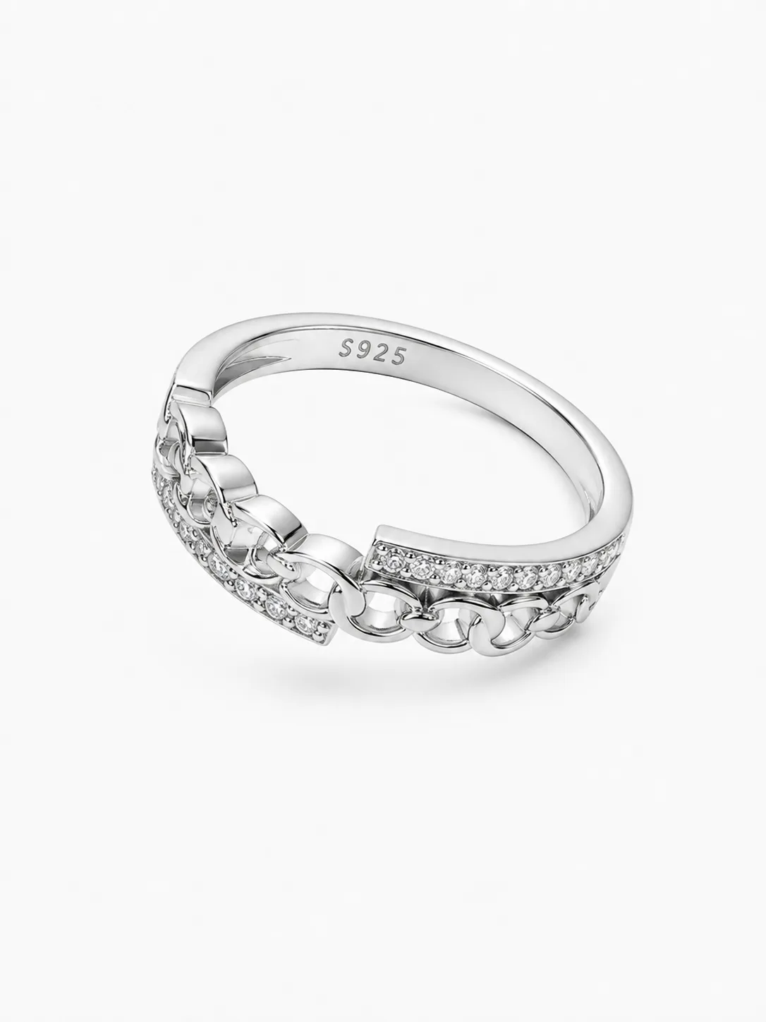 Round Prong Eternity Band Ring