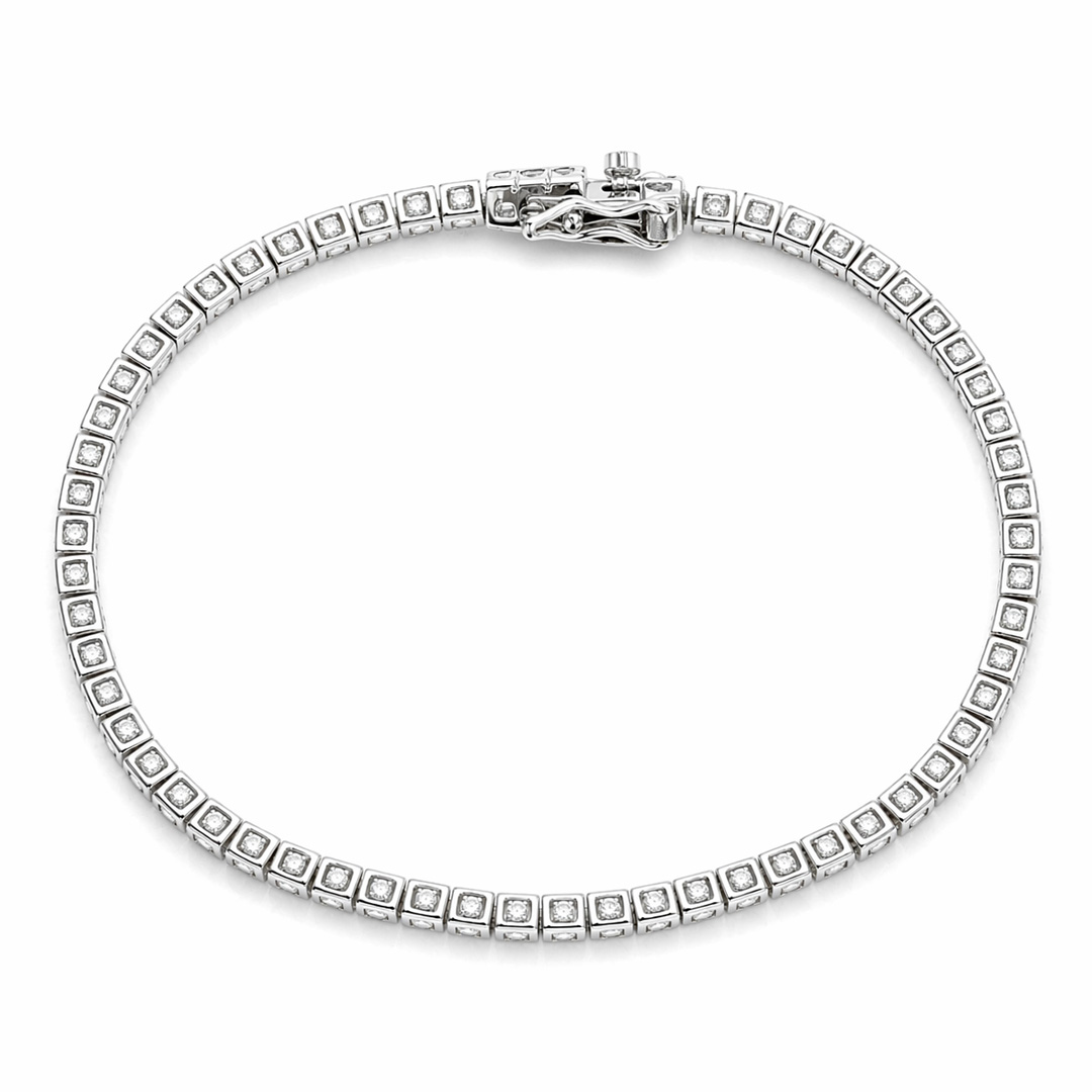 Eternal Shine Cz Tennis Bracelet